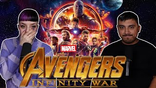 My Girlfriend FINALLY watches INFINITY WAR for the FIRST TIME || Movie Reaction