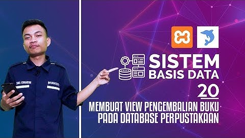 #20 Cara Membuat View Pengembalian Buku di Database Perpustakaan dengan SQLyog | SISTEM BASIS DATA