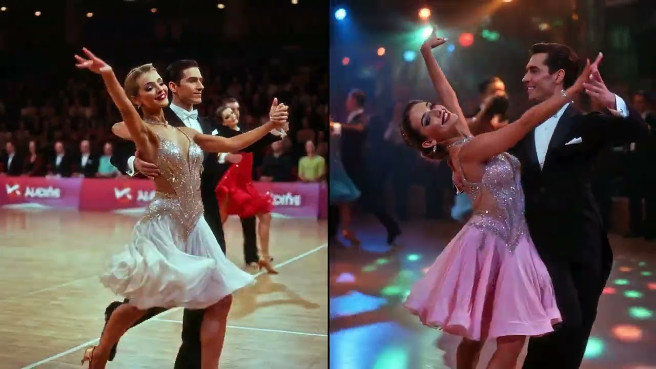 💃 Ballroom Cha Cha Competition | Sharp Latin Energy & Dramatic Poses