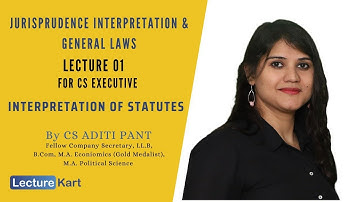 ICSI CS Executive JIGL: Introduction Lecture 1 | Old & New Syllabus | June December 2021 Attempt