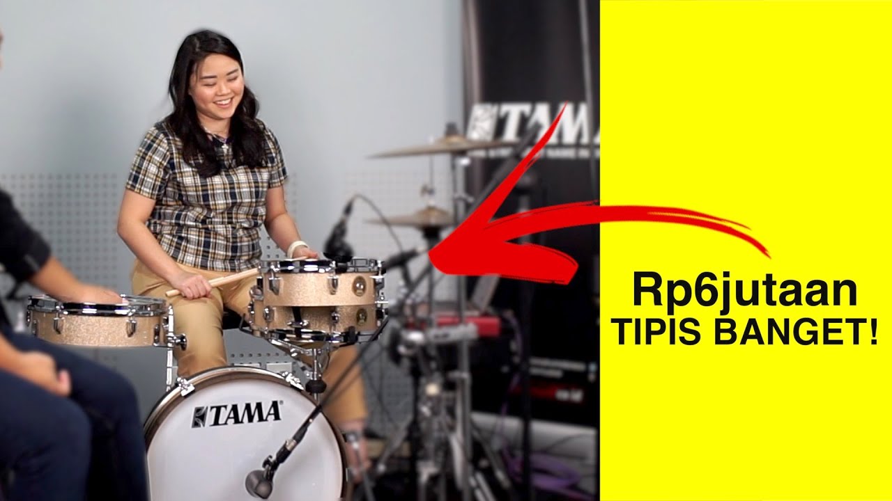 TIPIS BANGET! BEGINI SUARA DRUM TAMA CLUB JAM PANCAKE