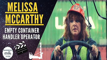 🎬 THUNDER FORCE ⭐ Melissa McCarthy / Empty Container Handler Operator👩‍🏭