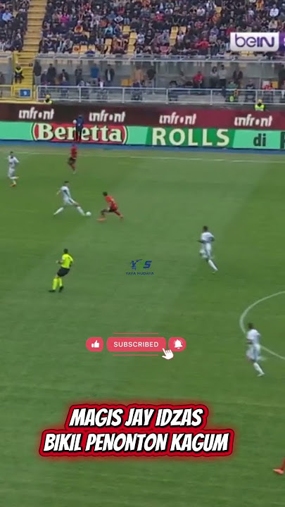 AKSI JAY IDZAS VS LECCE { TEKNIK MEMUTAR ZINEDIN ZIDAN MENYALA BANG JAY🔥🔥🔥🔥😲😲