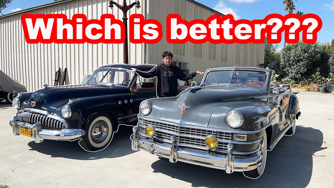 Buick Dynaflow VS Chrysler fluid drive, which is better?