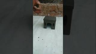 How To Make Beautiful minitature clay house #shorts