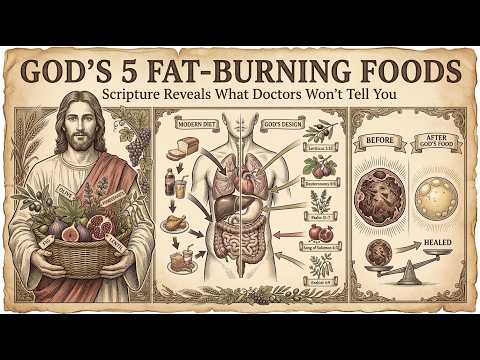 5 Foods God Created to Burn Fat Naturally Scripture Revealed