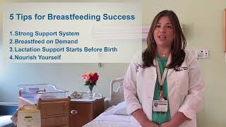 Five Tips for Successful Breastfeeding