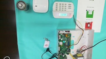 anka sci-tech AJ200 Burglar proof home secuirty system with wireless smoke detector