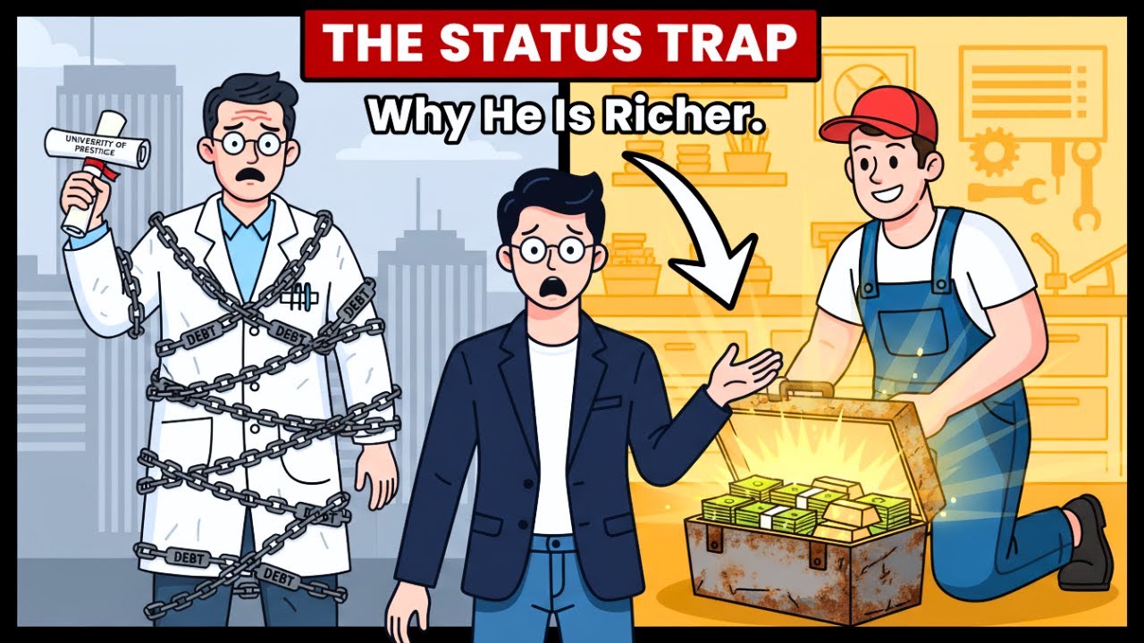 Why Your Plumber is Richer Than Your Doctor (The Status Trap)