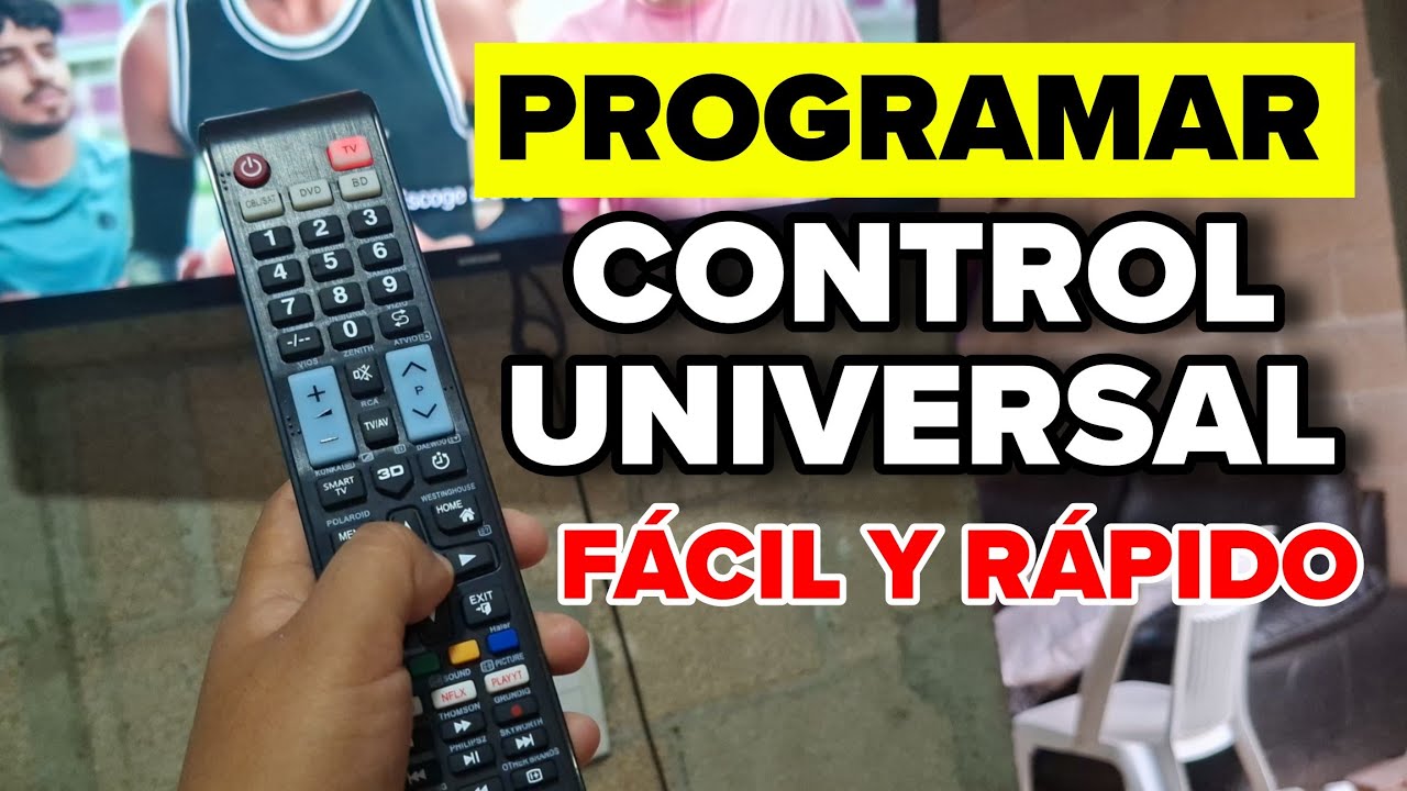 Cómo Configurar Control universal Steren a cualquier Smart tv - YouTube