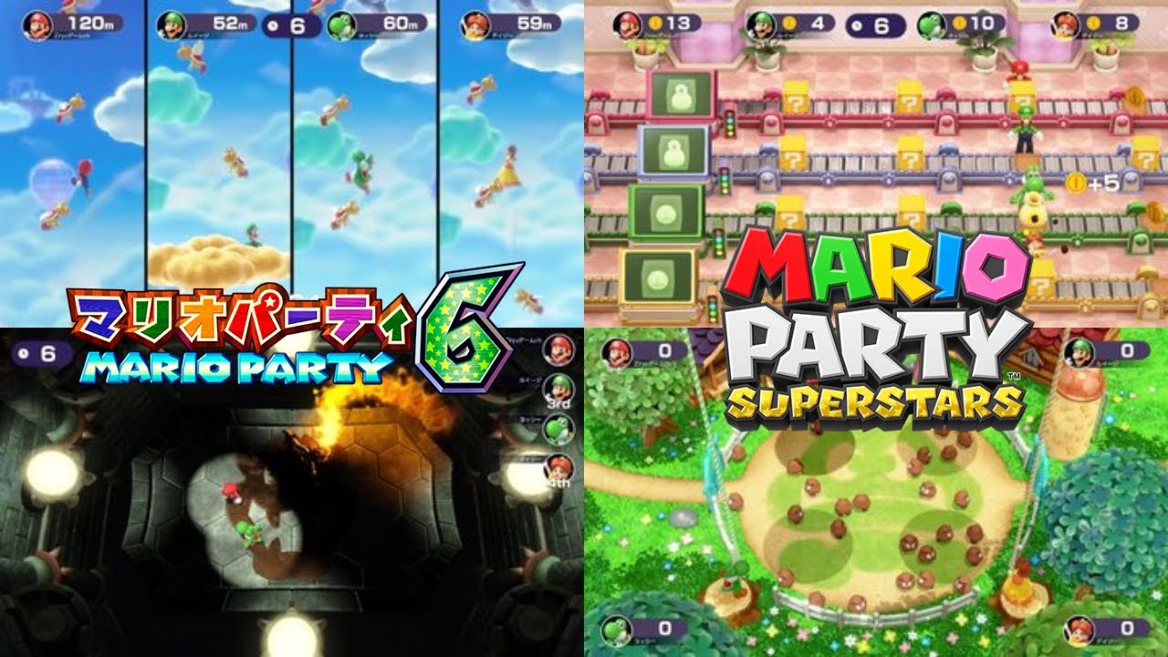 マリオパーティースーパースターズミニゲーム】マリオパーティ