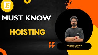 Learn Hoisting In JavaScript In Hindi With Examples | Master Hoisting In JavaScript