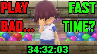 This Speedrun REWARDS you for playing BAD.