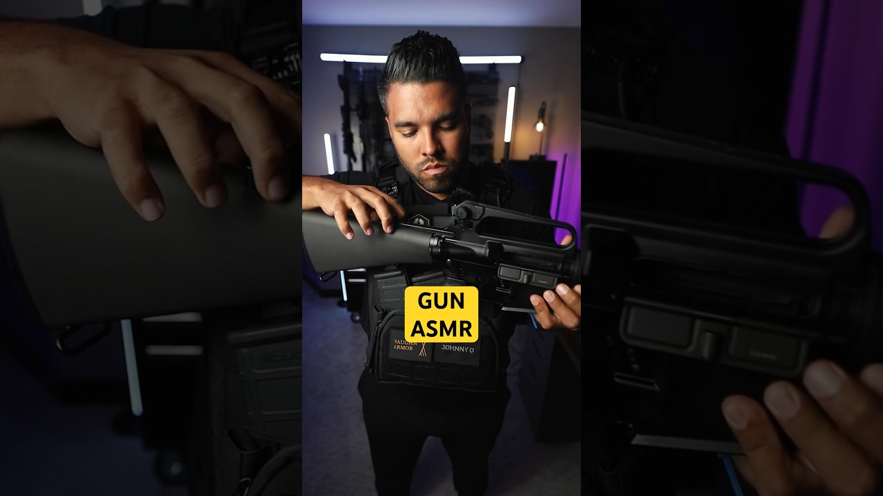 Tactical ASMR With An M16