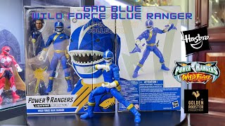 Mở hộp Gao Blue Lightning Collection Wild Force Blue Ranger - Hasbro  @goldenroostercollection