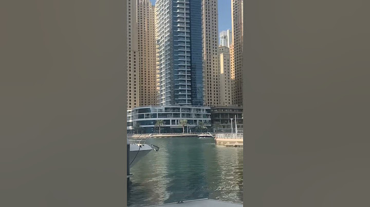 Dubai Marina streetz