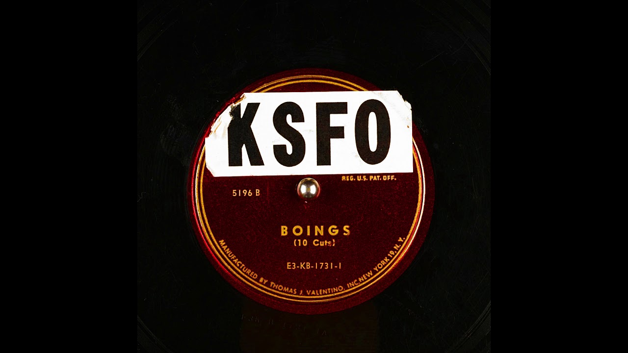 Archival Boings Sound Effects From KSFO (Major) Records (7K Subscribers Special)