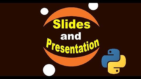 #10 How to Create Presentation Slides in Jupyter Notebook