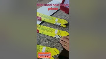 Mini handheld inkjet printer Naveena packagings(N-PACK)
