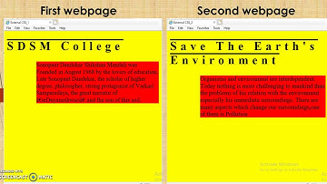 HSC Board IT Chapter 1 Advanced Web Designing | External CSS in HTML5