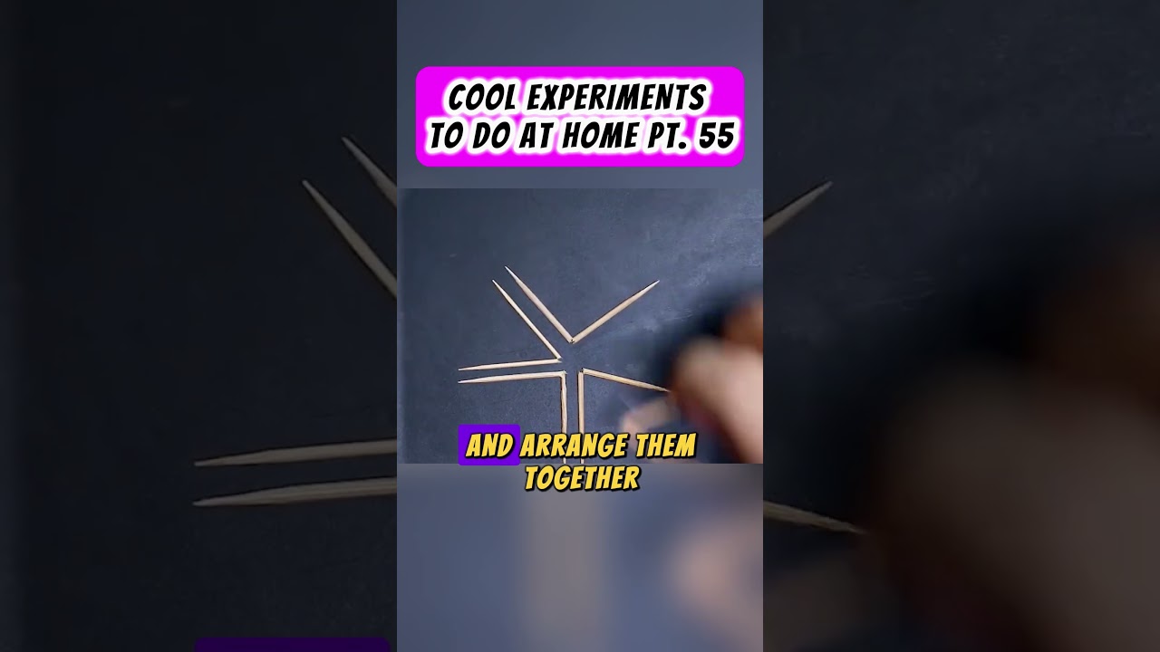 COOL EXPERIMENTS TO DO AT HOME PT. 55 