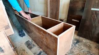 TV unit | how its made TV unit design | DTD carpenter