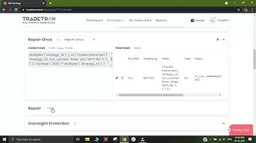 Create a strategy  time base straddle Part 2 #algo #algotrading #automatictrading #tradetron