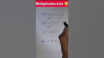 multiplication trick 🥰 #shortsfeed #shorts #multiplicationtricks #maths