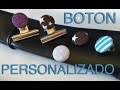 Botones personalizados de tela