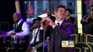 Robin Thicke Back Together on Good Morning America 8 12 2015