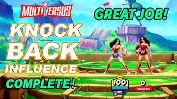How to Complete Knockback Influence Tutorial in MultiVersus (PS4,PS5, XBOX & PC)