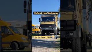 735 - Reisen & Leben im Iveco Magirus Deutz - Abfahrt vom Workaway