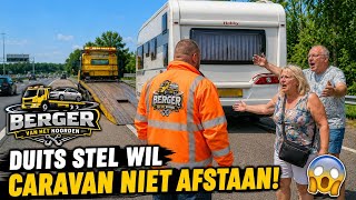 Duitsers willen niet dat hun caravan mee gaat