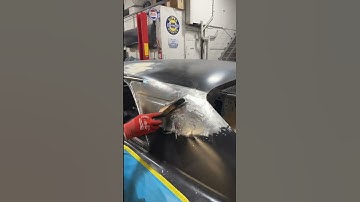 Leading Quarter Panel Seams #shorts  #1967chevelle #oldschool #streetclassicFabLab