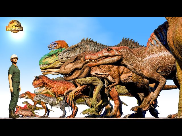 Ultimate Dinosaurs Size Comparison - Jurassic World Evolution 2 - Jurassic Park class=