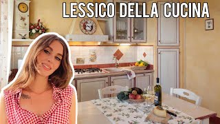 Learn the KITCHEN vocabulary in Italian 🇮🇹 🍝