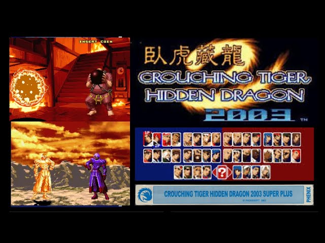 🎮 CROUCHING TIGER HIDDEN DRAGON 2003 - [ ARCADE ] - 💥TIME