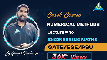 Numerical Methods | Engg. Maths | Free Crash Course by Gurupal sir | GATE 2021