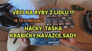 Věci na kapry z Lidlu. Rybařina z Lidlu. Je to horor a hrůza? Rybaření s Lídlem.