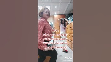 When your manager said that your salary is based on your performance.