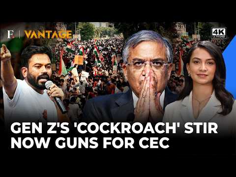 CJP vs CEC Fight; 'Quit Now': Why GenZ Protesters Want CEC Gyanesh Kumar Out | Vantage | 4K