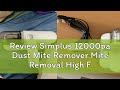 Review Simplus 12000pa Dust Mite Remover Mite Removal High Frequency Beating Bed Vacuum Cleaner Car
