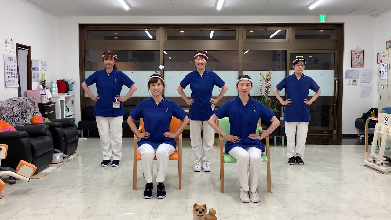 絆デイサービス 準備体操 夏 『お祭りマンボ』