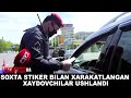 ReydKamera - Soxta stiker bilan xarakatlangan xaydovchilar ushlandi