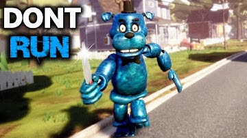 BEAR 5 IS FASTER THAN FREDBEAR IN HELLO NEIGHBOR