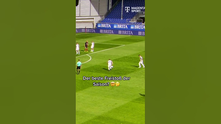 Lars Kehl mit Traum-Freistoß 🤯