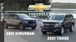 The all-new 2021 Chevrolet Suburban and Tahoe