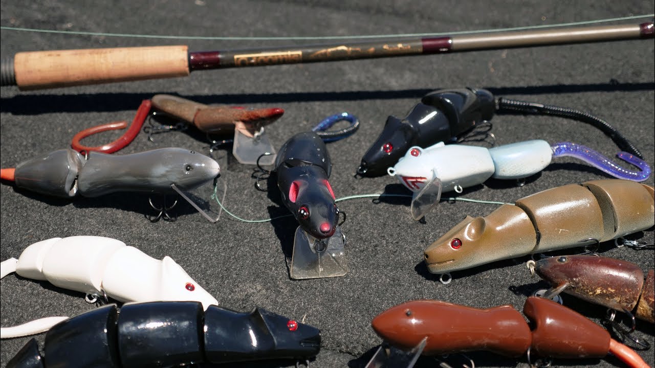 Mouse/Rat Trout Fishing Baits, Lures