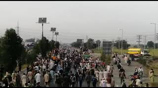 Allama Khadim Hussain Rizvi | TLP MARCH | TLP Protest Latest Update | Kala Shah Kakao interchange screenshot 5