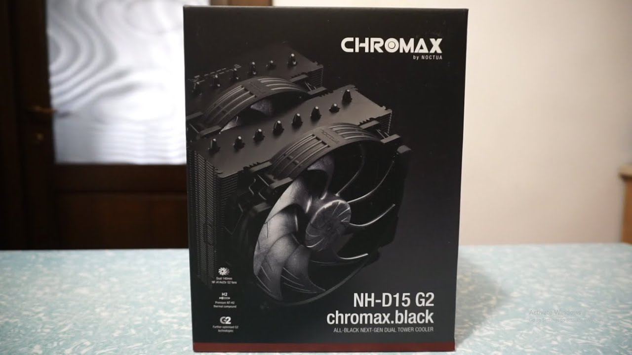 Noctua NH-D15 G2 Chromax Black Unboxing Review Installation
